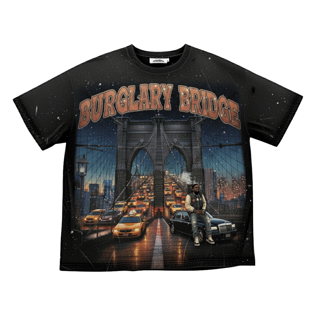 STUCK IN TRAFFIC CROP TEE