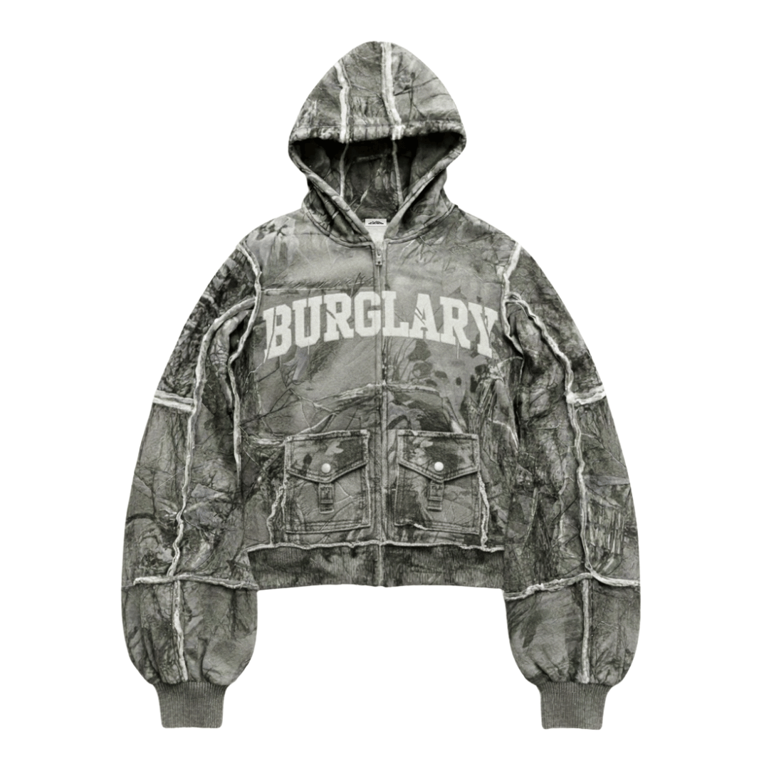 TREE CAMO ZIP UP